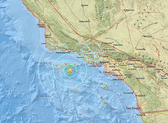recent earthquakes in california