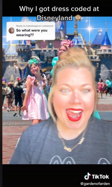 The Outfit She Tried Wearing Into Disneyland Got Her Kicked Out ...