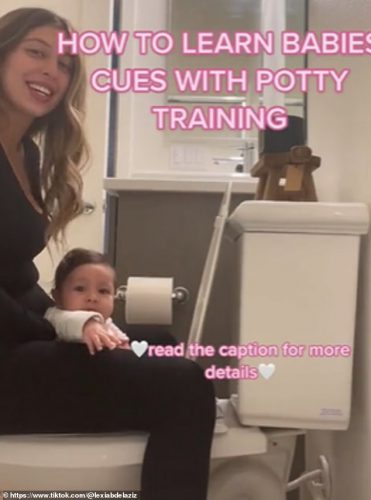 She s starting to potty train her child at eight weeks old and people are crying child abuse | us news
